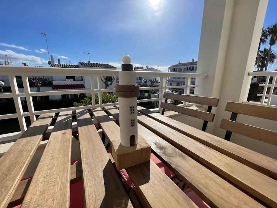 Algaiarens Apto Con Piscina Y Junto A La Playa Cala'N Blanes  Екстериор снимка